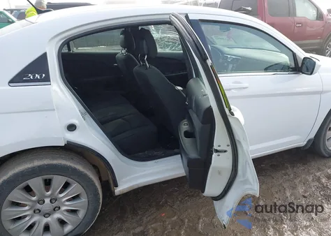 2012 Chrysler 200 Lx из США, поврежденный, VIN 1C3CCBABXCN135529